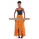 Fashion Beautiful African print style Kente dress dashiki african long High Low skirt