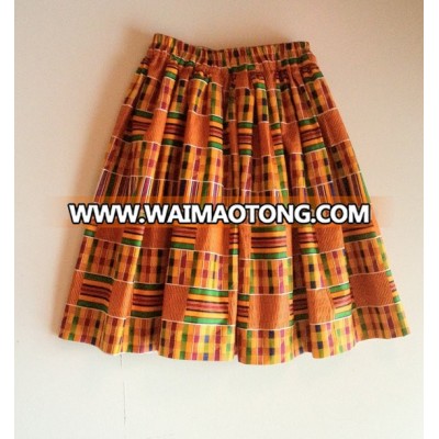 Women's Elastic Waist Skirt Kente long African skirt Dashiki Skirt Maxi Long Skirt African Fashion Skirt