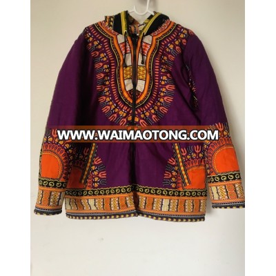 Latest Wholesale Unisex African Traditional Dashiki Winter Jacket