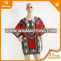 Bestway Dashiki Lady shirt Dashiki Shirt African Dashiki Top DT007