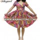 Fashion clothes Aline african kitenge dress