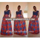 Wholesale African Outfits Wide Waistband Long African Maxi Skirt for Women